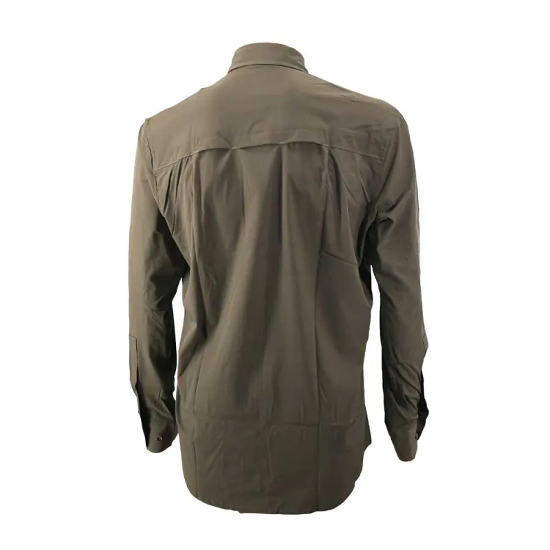 Chemise De Pêche Simms – Homme 2XL – Blanc – Manches Longues – UV Protection – 100% Coton