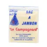 Sac à jambon en coton réutilisable