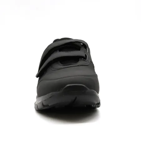 Baskets à scratches synthétique noires 40 à 46