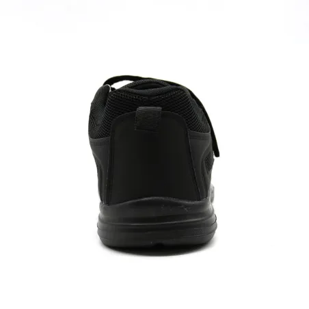 Baskets à scratches synthétique noires 40 à 46