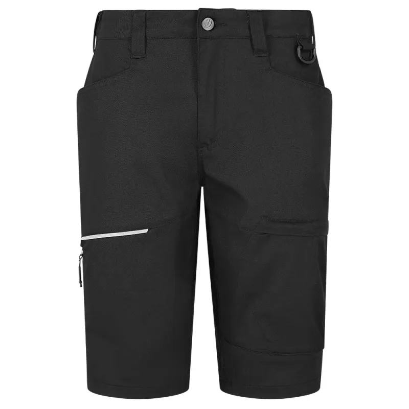 Pack 2 shorts travail Mekong gris extensible 260g/m²