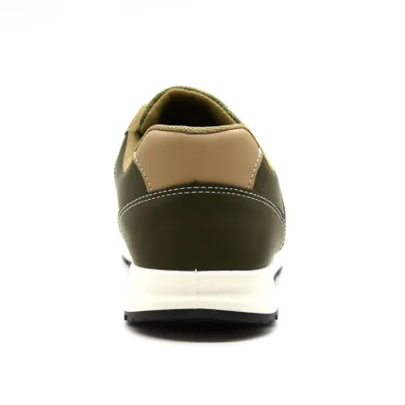 Baskets homme Palazo kaki de 40 à 45