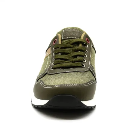 Baskets homme Palazo kaki de 40 à 45