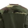 Sweat col rond kaki + empiècements camo CE TS à 3XL