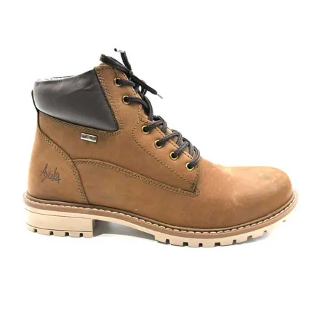 Chaussures Grass cuir imperméable marron