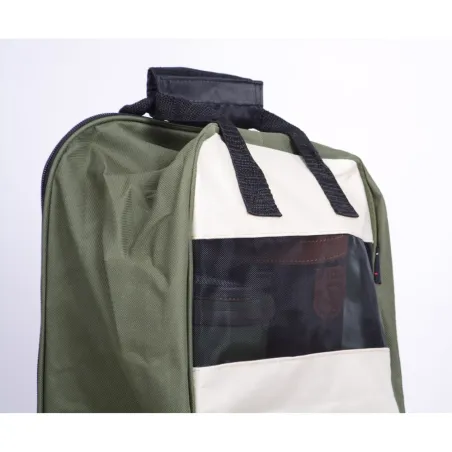 Sac à bottes chasse bretelles avec aérations et poche chaussettes