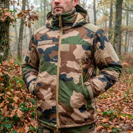 Parka Hardshell camo XMF 200 | Chaude, imperméable et robuste