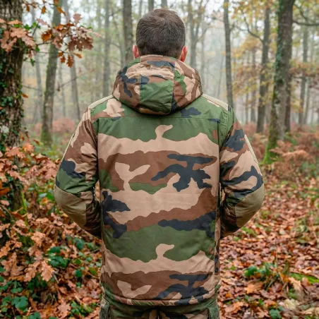 Parka Hardshell camo XMF 200 | Chaude, imperméable et robuste