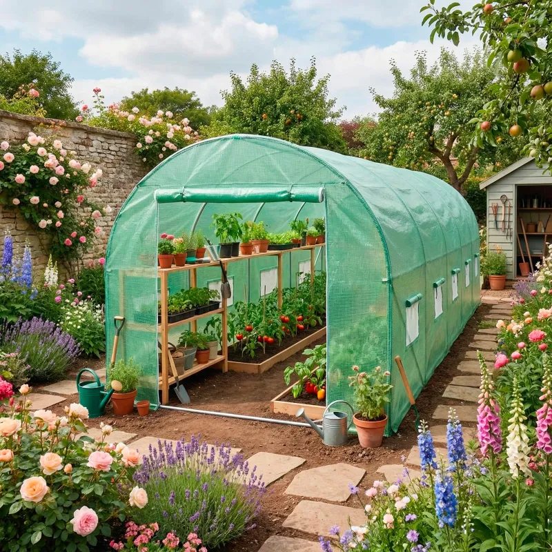 Serre de jardin 18 m² - Structure jardinage extérieur