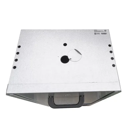 Fumoir Peetz viande et poisson H75 cm acier aluminisé porte coulissante avec poignée - Ducatillon