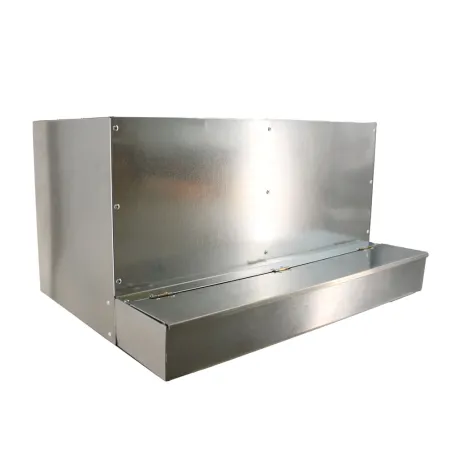 Pondoir galvanisé ramassage extérieur 2 cases