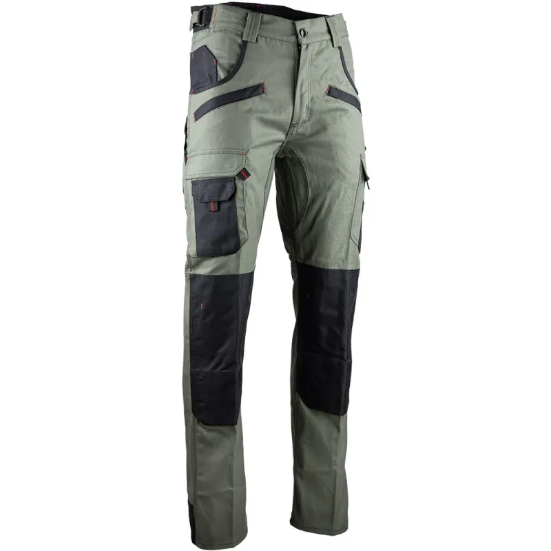 Pantalon de Travail Pro Kaki Ultra Résistant de 38 à 50