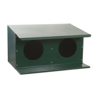 Pigeonnier extérieur 2 places thermolaq. vert