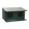 Pigeonnier extérieur 2 places thermolaq. vert