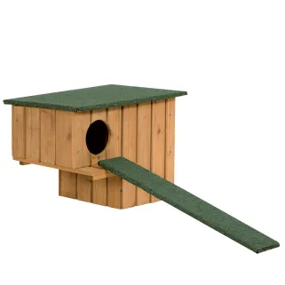 Abri bois canards sarcelles