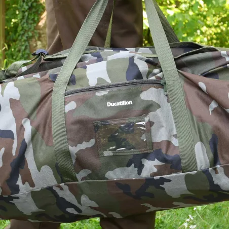 Grand sac de Chasse 3 poches extérieures camo 70L pas cher