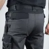 Pantalon Travail multipoches LMA gris et noir T38 à T60