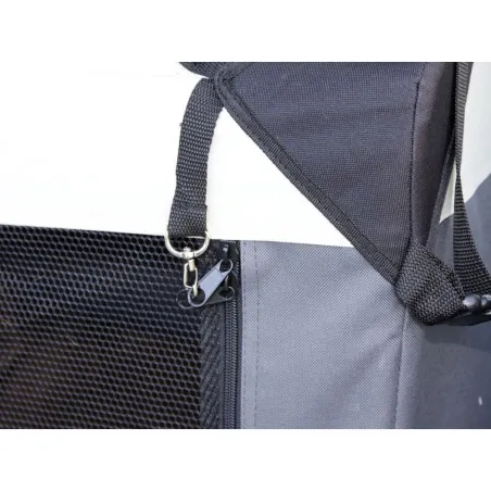 Box de transport chien démontable en toile 70 X 52 cm