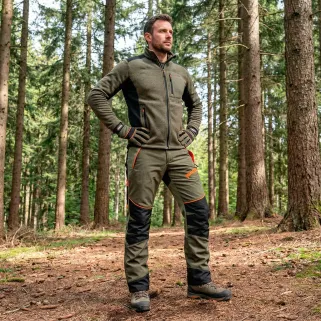 Pantalon Francital Iraty élastiqué 5 poches