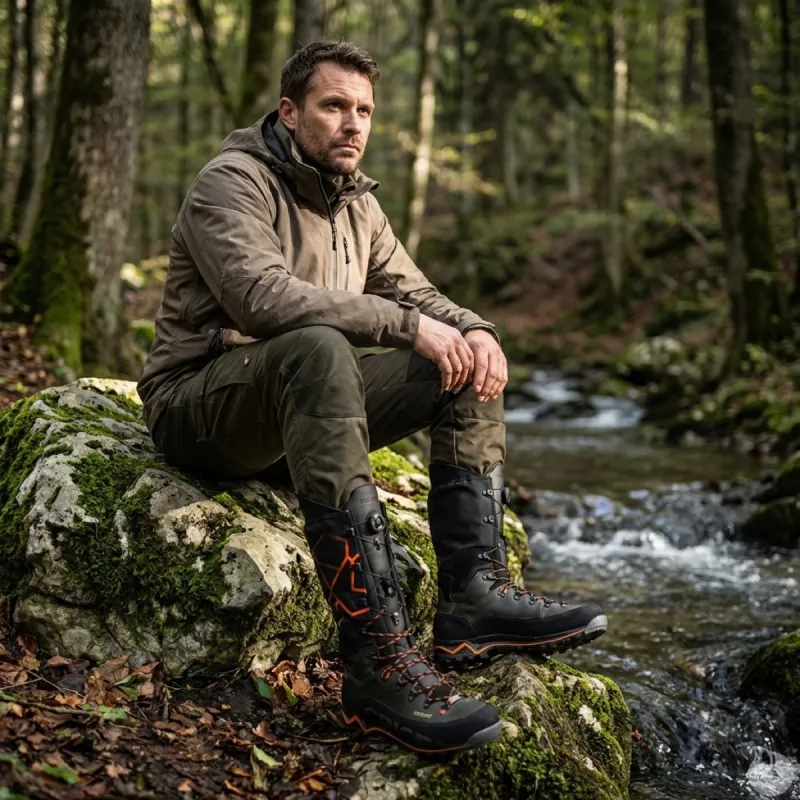 Chaussures de chasse Crispi Boa Futura NXT GTX homme de 40 à 47