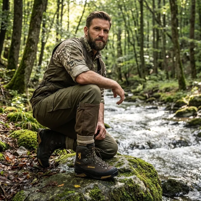 Chaussures de chasse Browning Taurus marron