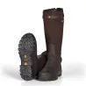 Bottes Primo Country Zip textile rip-stop Marron Foncé 40 à 46