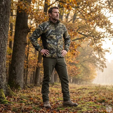 Veste Ridge Booster Green Swedteam de M à 5XL