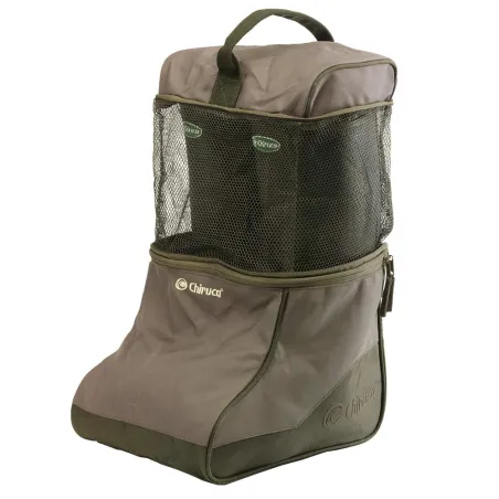 Bottes chasse cuir marron fourrée Iceland Gore-Tex + sac