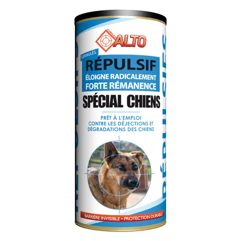 Répulsif anti-chiens granulés Alto 400g