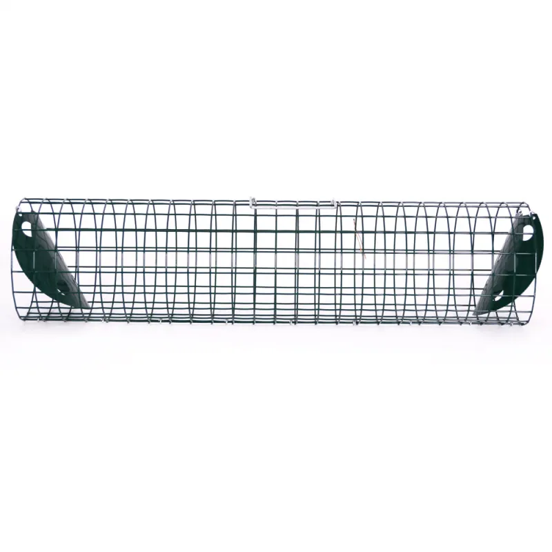 Piège tube à lapins et furets metal Ø 15 cm x longueur 60 cm