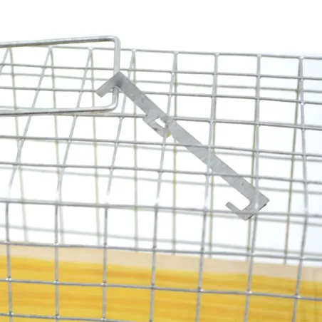 Piège cage à rat 2 entrées 235 x 80 x 100 mm