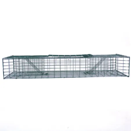 Nasse à rats musqués 2 entrées Longueur 80 cm