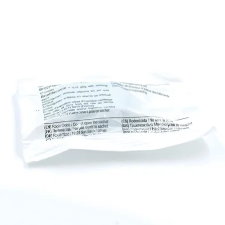 Raticide souricide bloc paraffiné brodifacum 140g