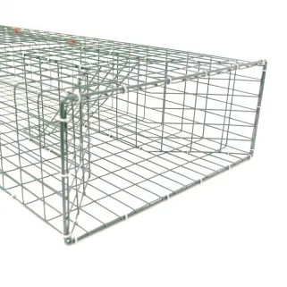 Lots de 5 nasses à rats musqués 2 entrées 100 X16 X 34 cm