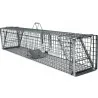 Cage-piège Hardy 3 ressorts trappe 60° 2 entrées 150x34x34cm