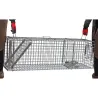 Cage-piège Hardy 3 ressorts trappe 60° 120x34x42cm