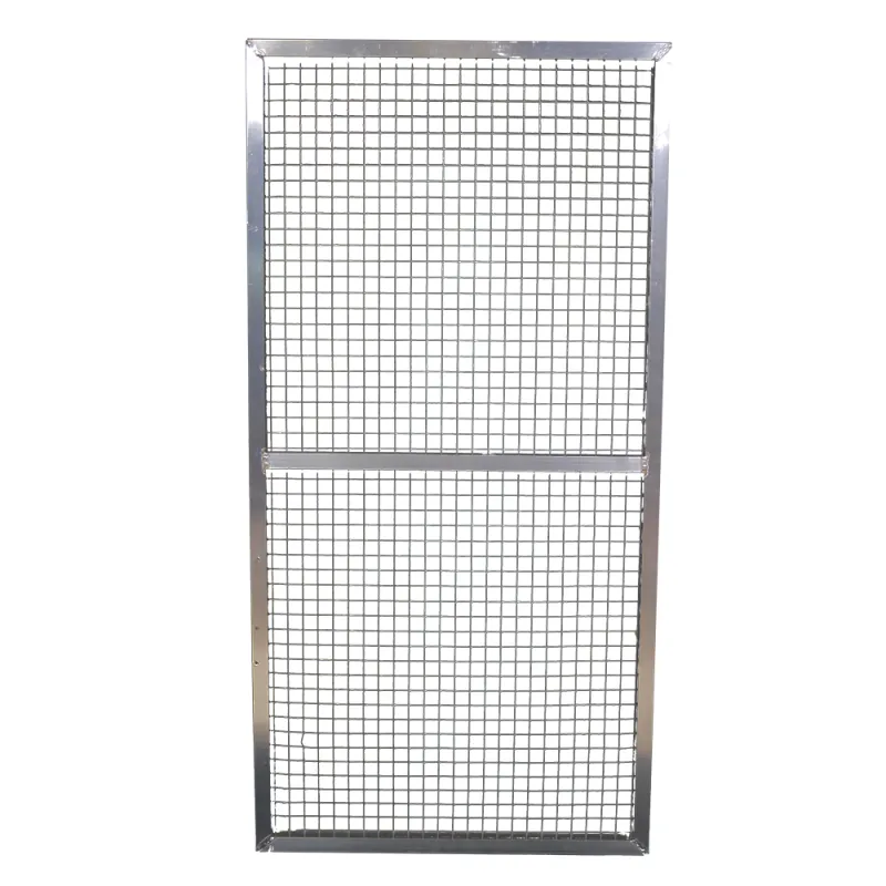 Panneau de volière aluminium 102x200 cm | Solide et durable