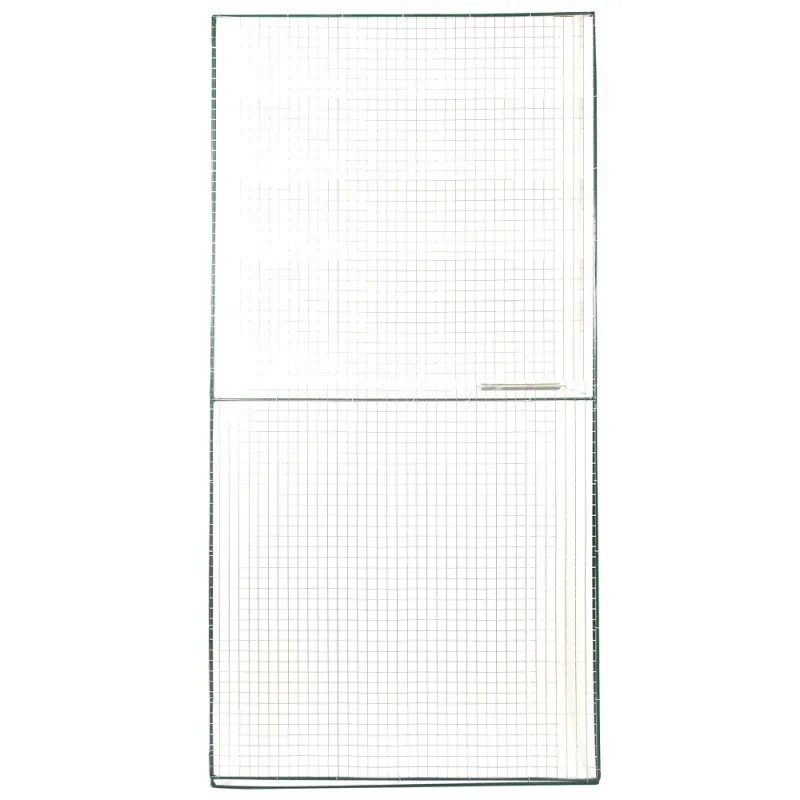 Porte grillagée 1x2m