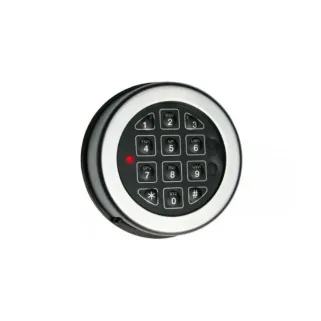 Coffre-fort acier 3mm EN14450 S1 serrure électronique A 5 verrous