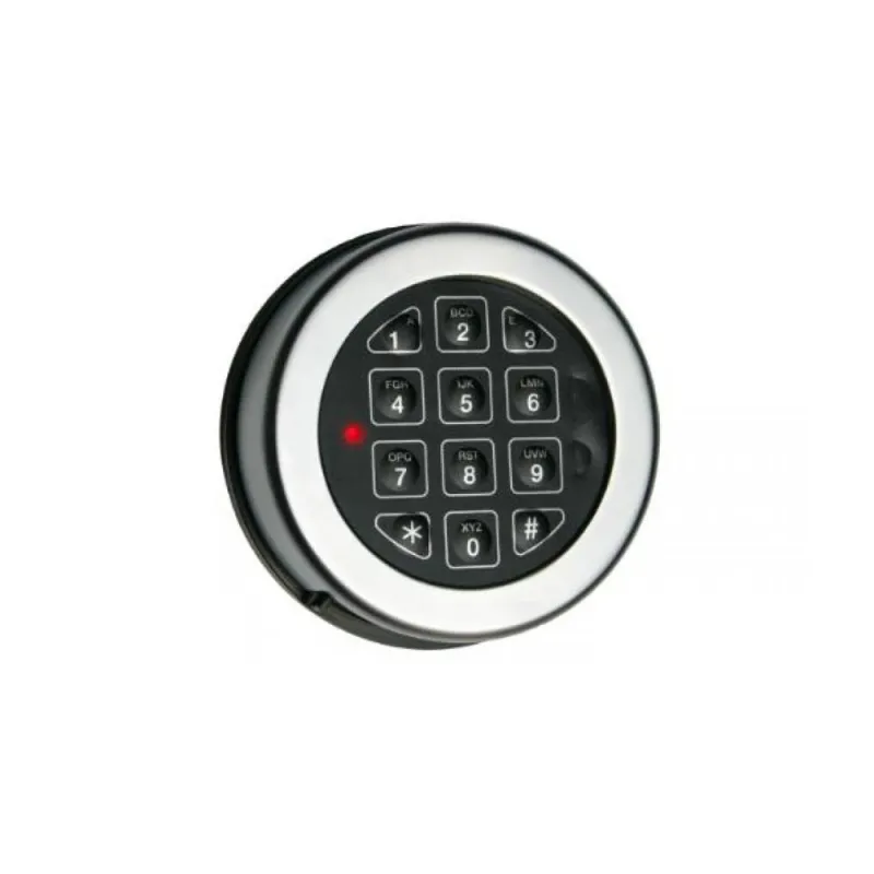 Coffre-fort acier 3mm EN14450 S1 serrure électronique A 5 verrous