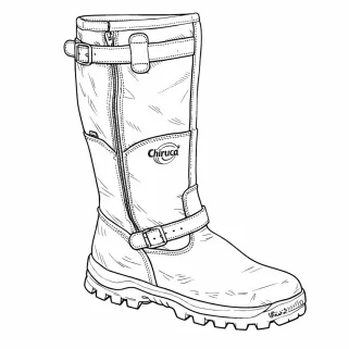 Bottes chasse Iceland Gore-Tex cuir marron fourrées étanches