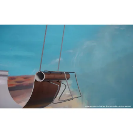 Pics anti-pigeon spécial gouttières acier galvanisé lot de 12