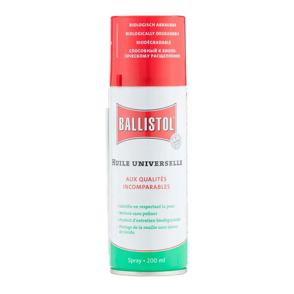 Huile multi-usages Ballistol conditionnée en 200 ml