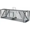 Cage-piège Hardy 3 ressorts trappe 60° 2 entrées 102x26x30cm