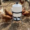 Abreuvoir volaille plastique sur pieds 30 L River Systems
