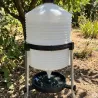 Abreuvoir volaille plastique sur pieds 30 L River Systems