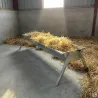 Mangeoire linéaire galvanisée moutons brebis chèvres