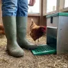 Mangeoire à trémie anti nuisibles Olba Feedomatic verte 5kg