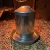 Abreuvoir poules à double paroi tôle galvanisée Gaun 12L