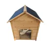 Niche chien en bois toit type chalet taille XL 96 x 104 x 112 cm